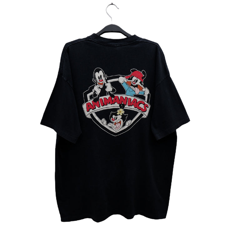 Vintage Animaniacs Black Single Stitch T-Shirt