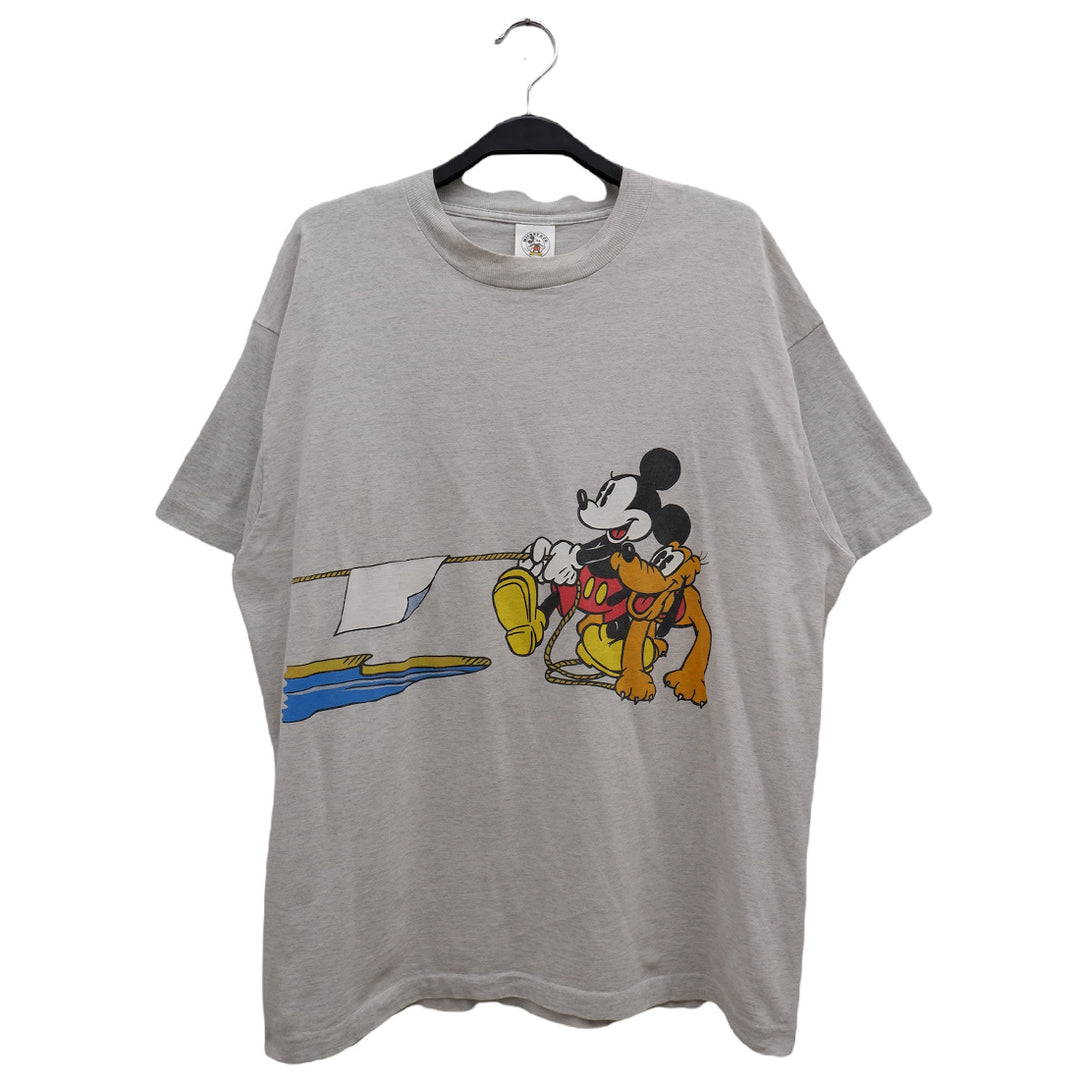 Vintage Mickey & Co Tug Of War Disney T Shirt Single Stitch
