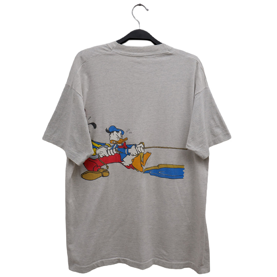 Vintage Mickey & Co Tug Of War Disney T Shirt Single Stitch