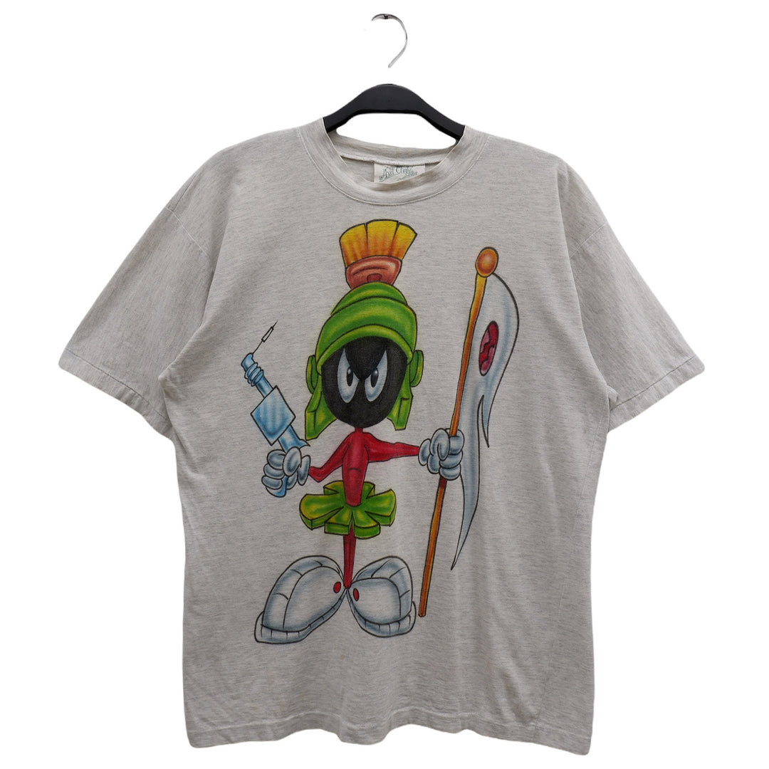 Vintage 90s Marvin The Martian T-Shirt Looney Tunes