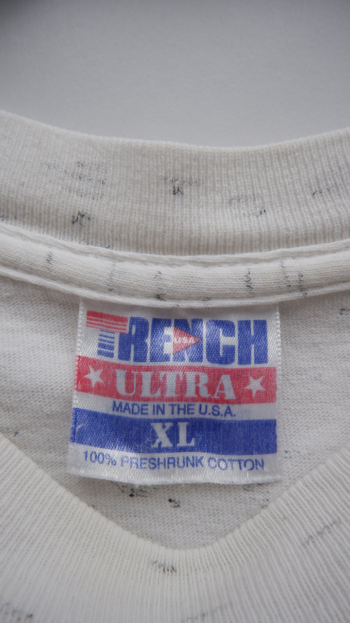 Vintage Trench Phoenix Suns 1992 NBA Finals T Shirt Single Stitch Made in USA