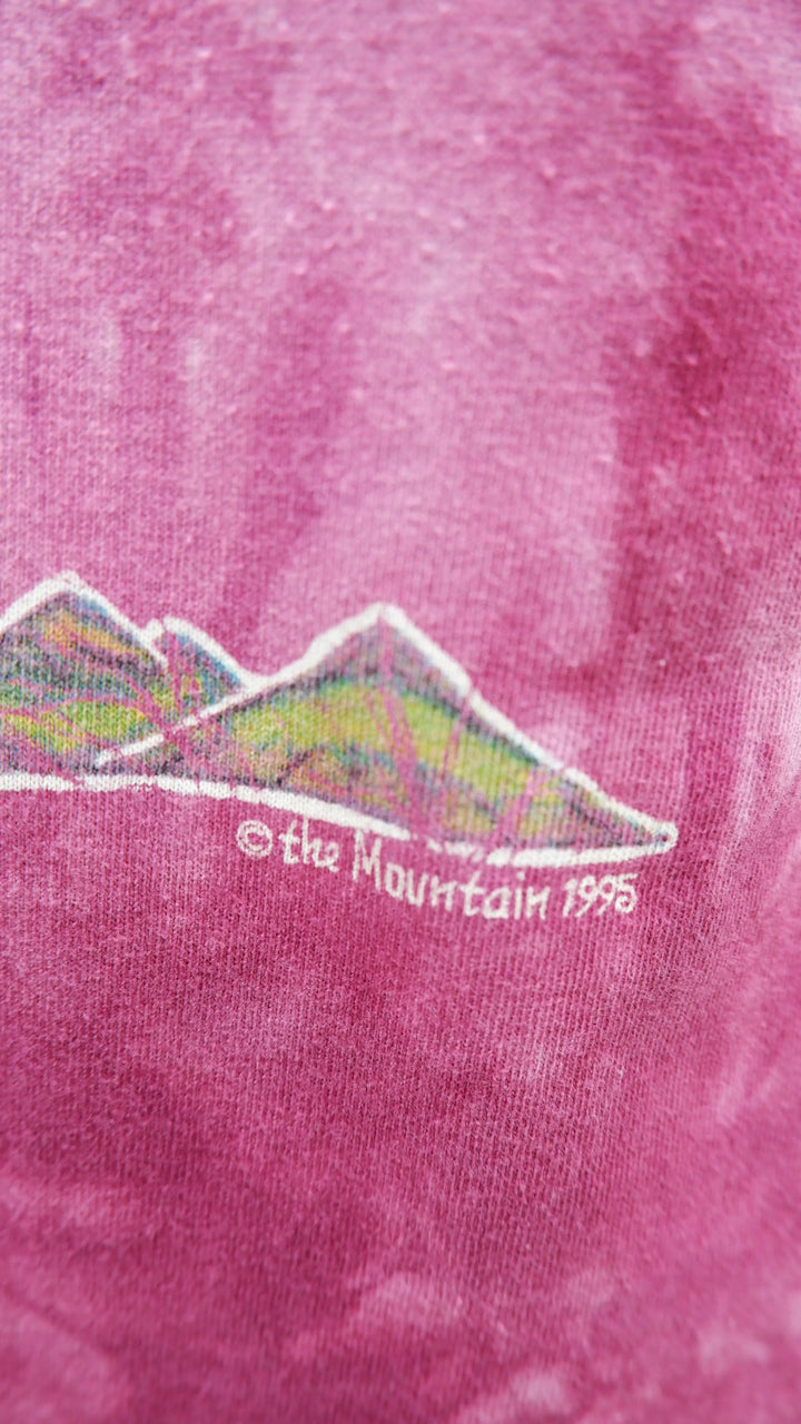 Vintage 1995 The Mountain Native Indian New Mexico Tie Dye T-Shirt