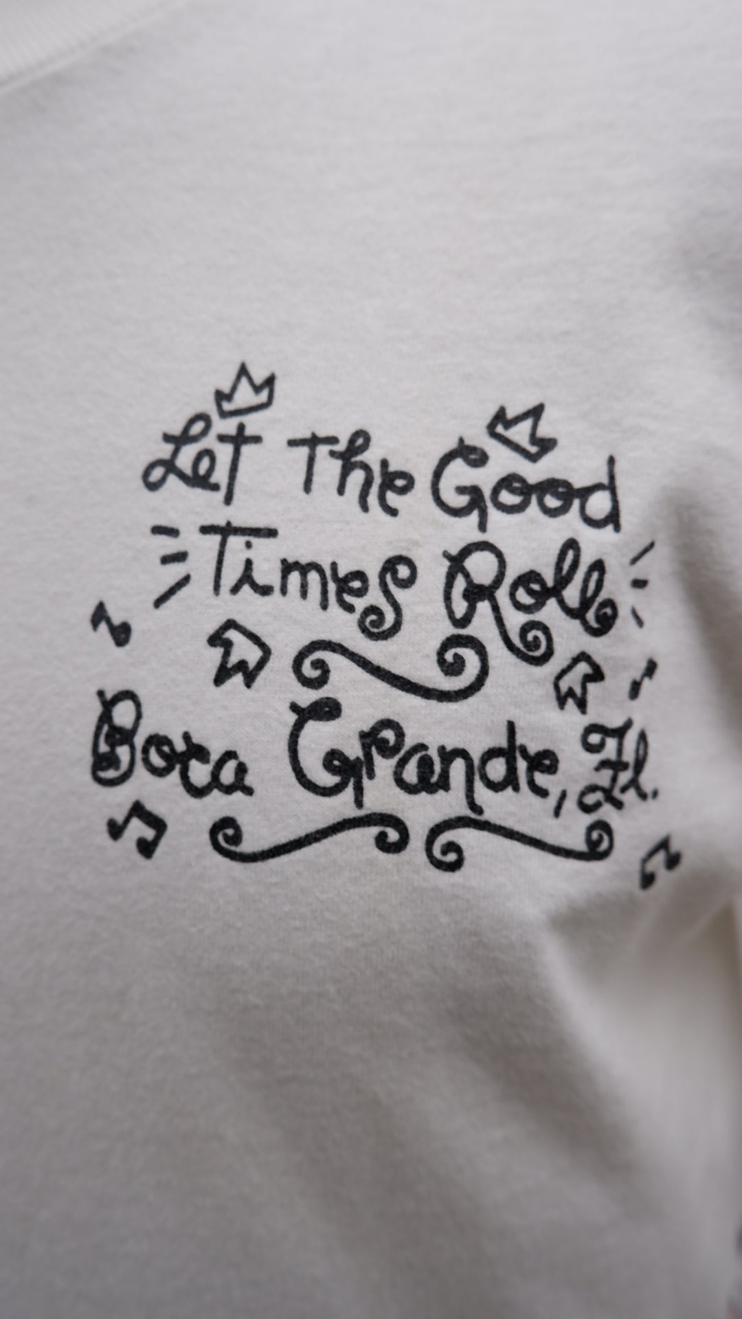 Vintage Let The Good Times Roll Boca Grande Festival T-Shirt