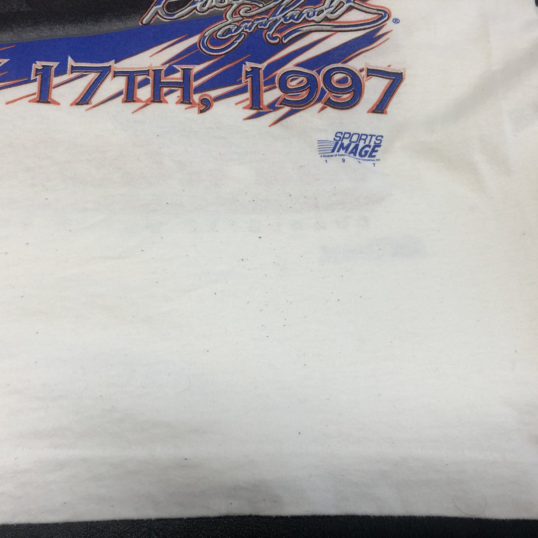 Vintage Competitors  Nascar 1997 The Winston Wheaties Dale Earnhardt View T-Shirt, Single Stitch