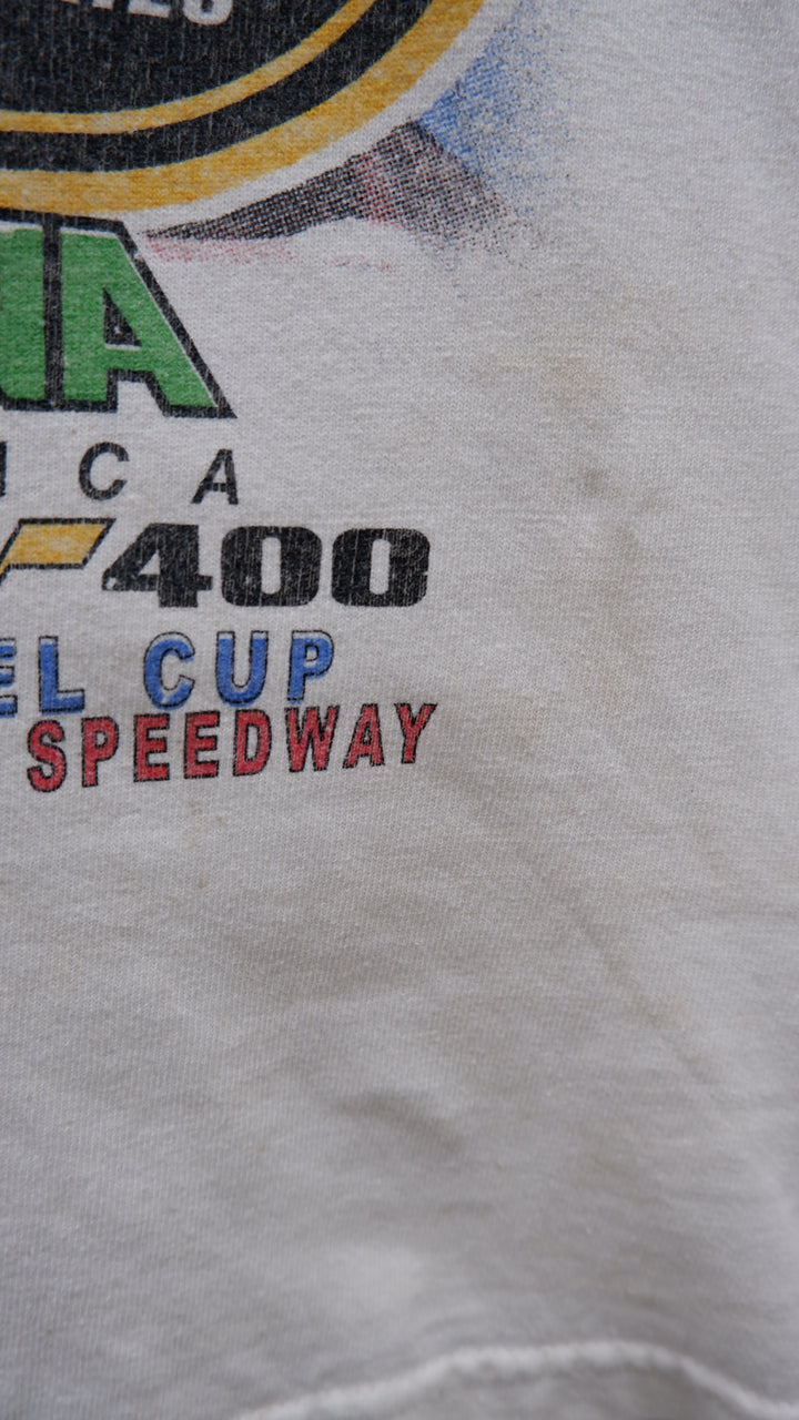Vintage Jerzees 2004 The Monster Mile Inaguaral Season Nascar Racing T-Shirt