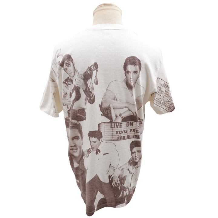 Vintage AAA Elvis Presley Live On Stage All Over Print T-Shirt