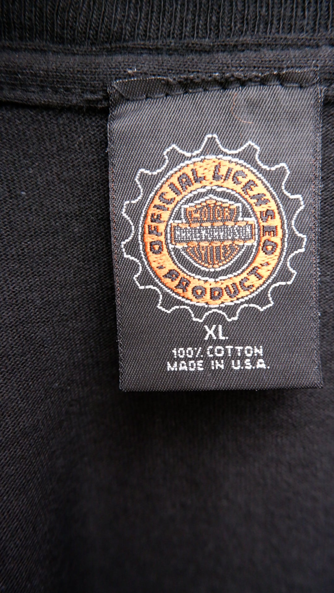 Vintage 90s Harley Davidson Long Sleeve T-Shirt Made in USA