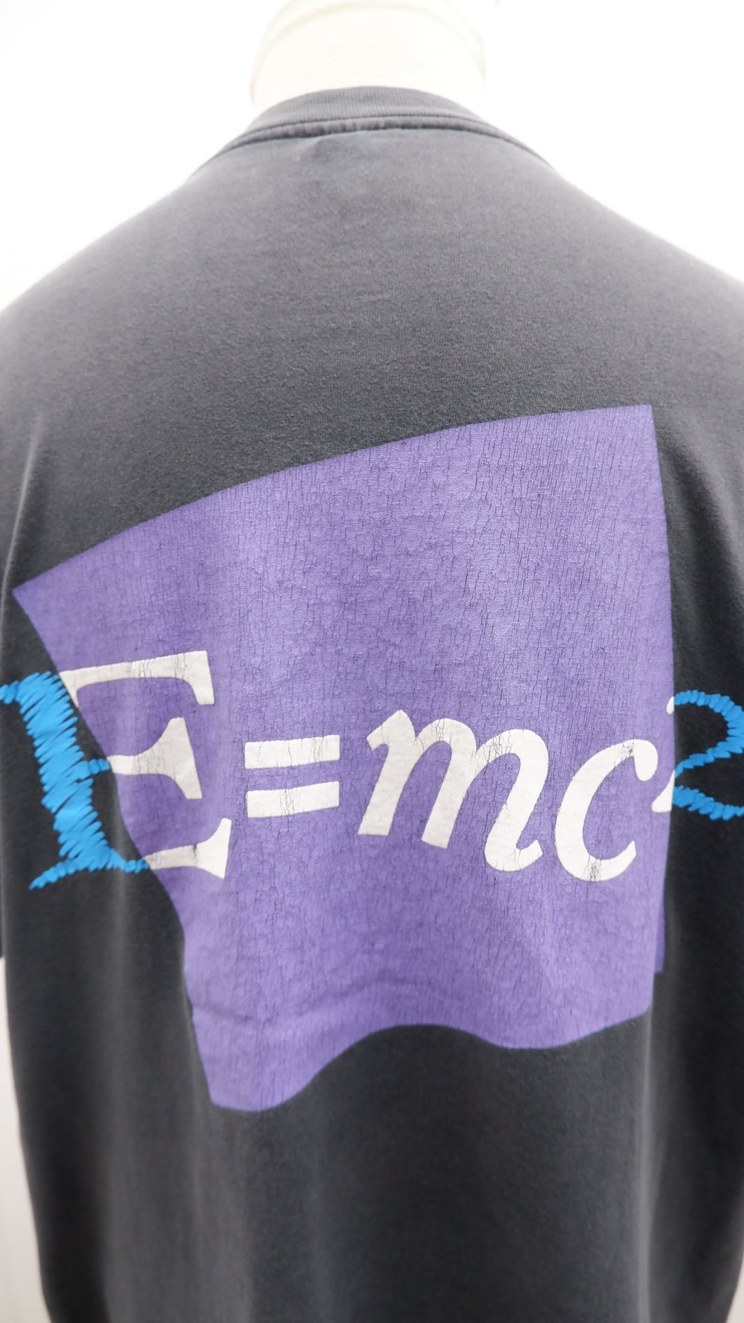 Vintage Andazia Albert Einstein E=MC2 Single Stitch T-Shirt Made In USA