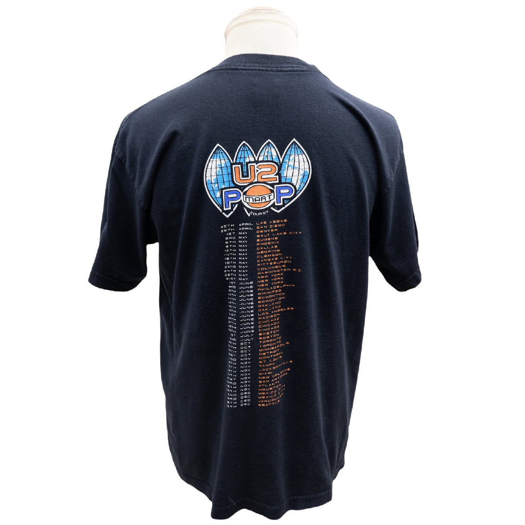 Vintage 1997 U2 Pop Mart Tour T-Shirt