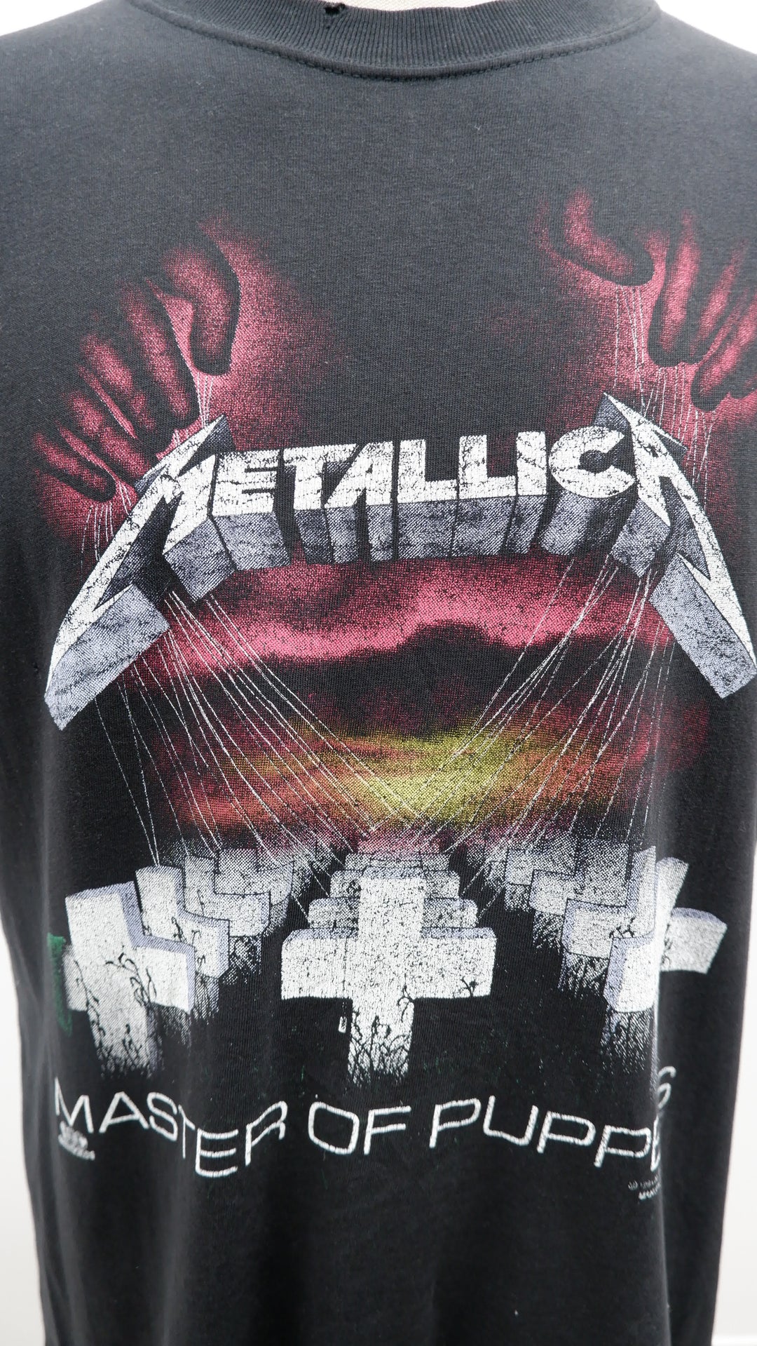 Vintage Artimonde 90's Metallica Master Of Puppets T-Shirt