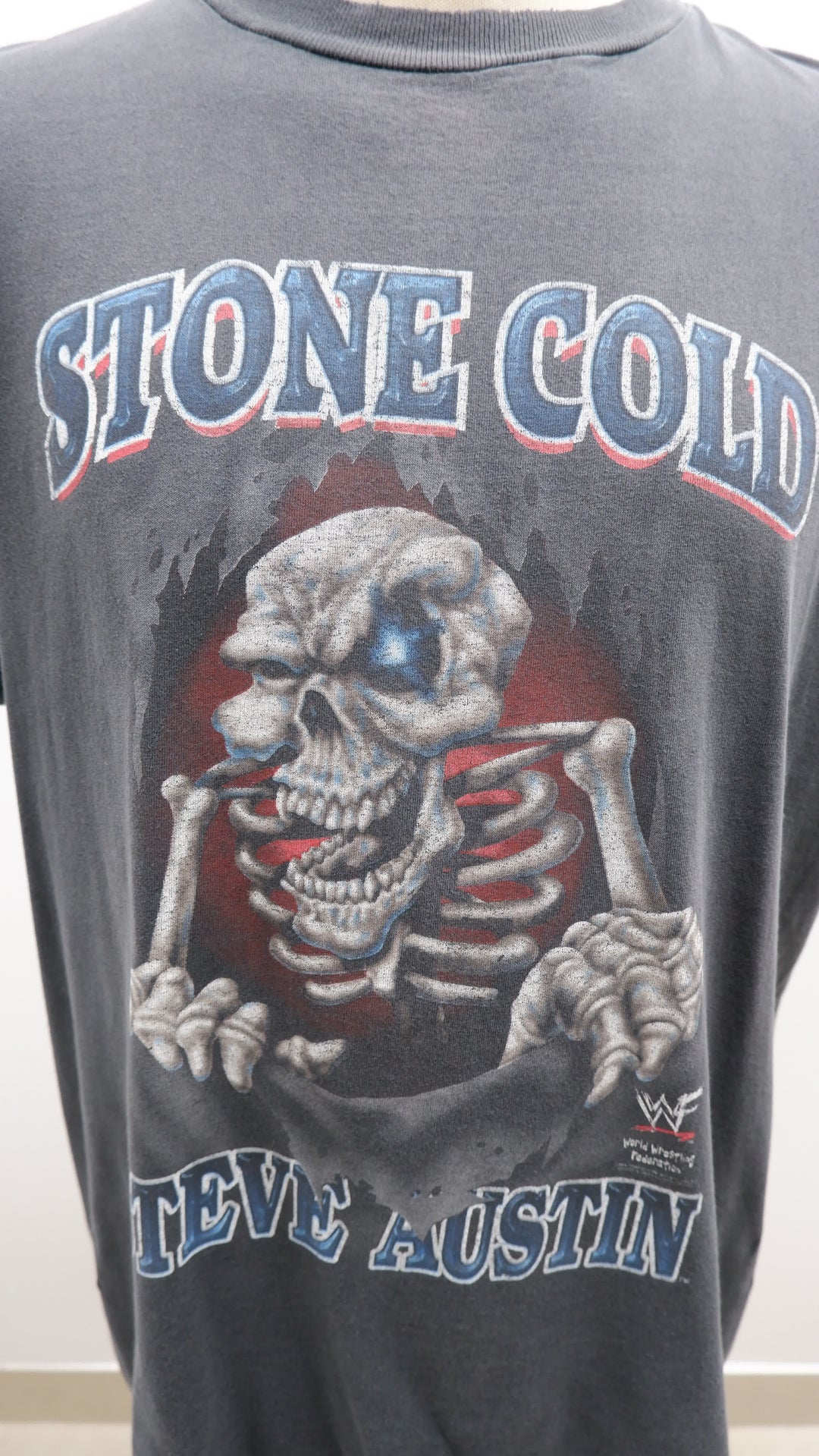 Vintage Tultex WWF Stone Cold Steve Austin Custom Sleeveless T-Shirt