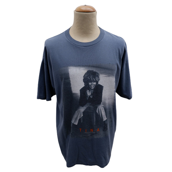 Vintage 2000 Tina Turner Twenty Four Seven Tour T-Shirt Made In USA Giant Tag