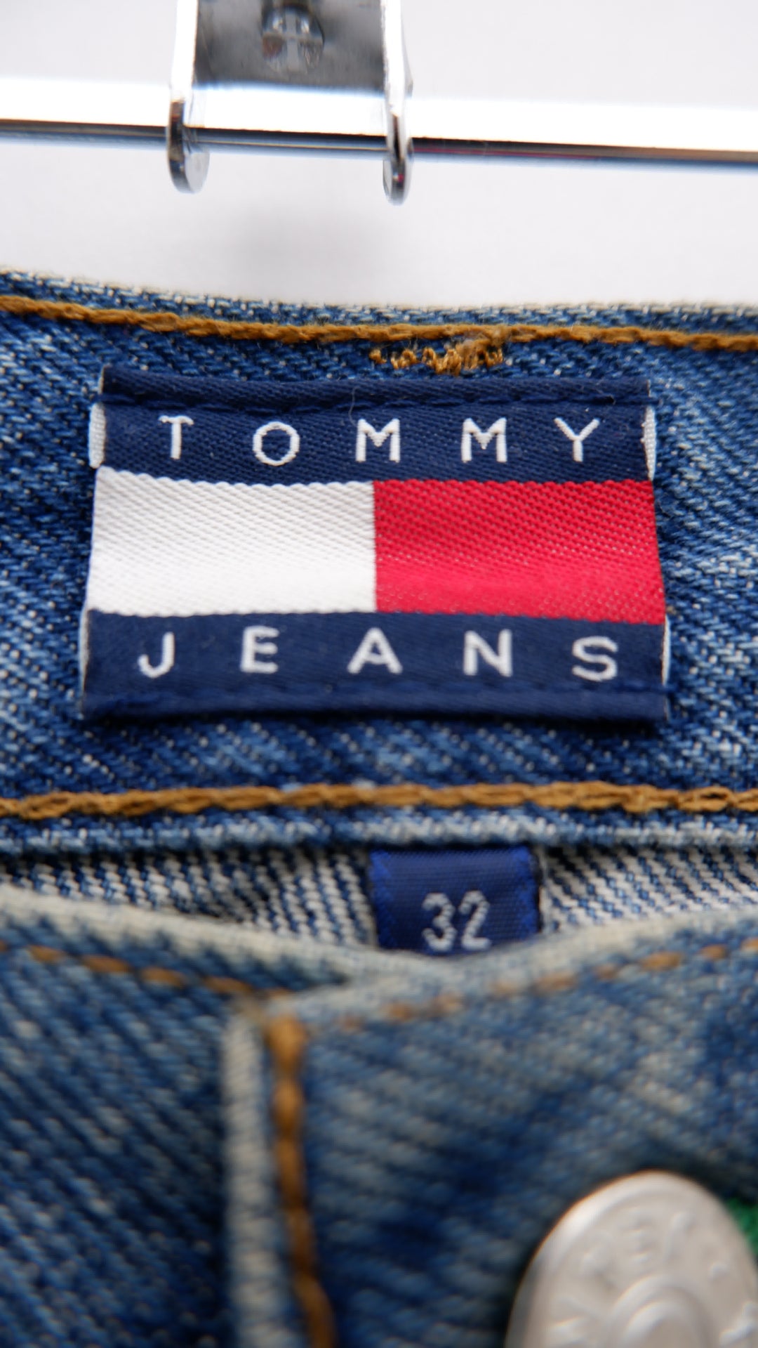 Vintage Tommy Jeans Straight Denim Pants