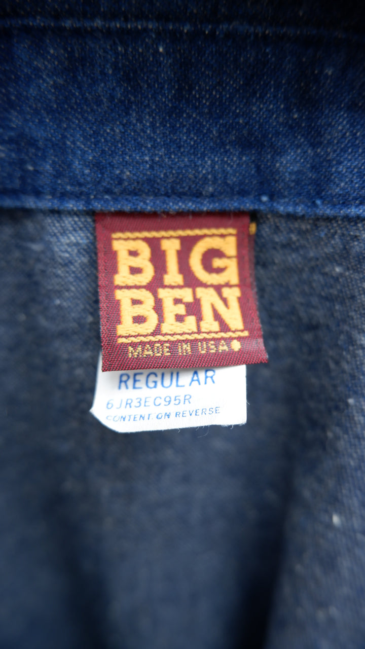 Vintage Big Ben Regular Made In USA Button Denim Jacket