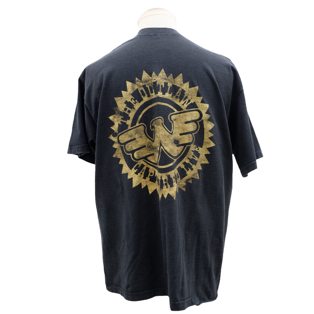 Vintage Waylon Jennings Wanted Reward Capture Live T-Shirt Made In USA