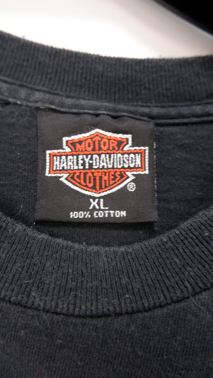 Vintage 1991 Harley Davidson Motorcycles Cards Single Stitch T-Shirt Made In USA