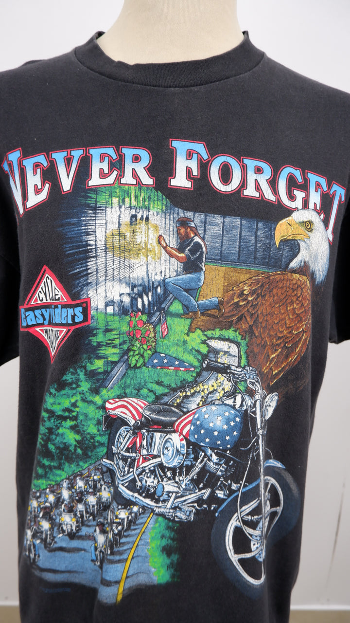 Vintage Hanes 1995 Easy Rider Never Forget T-Shirt