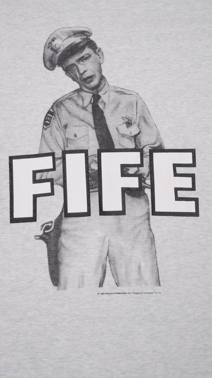 Vintage 1995 Barney Fife Security T-Shirt