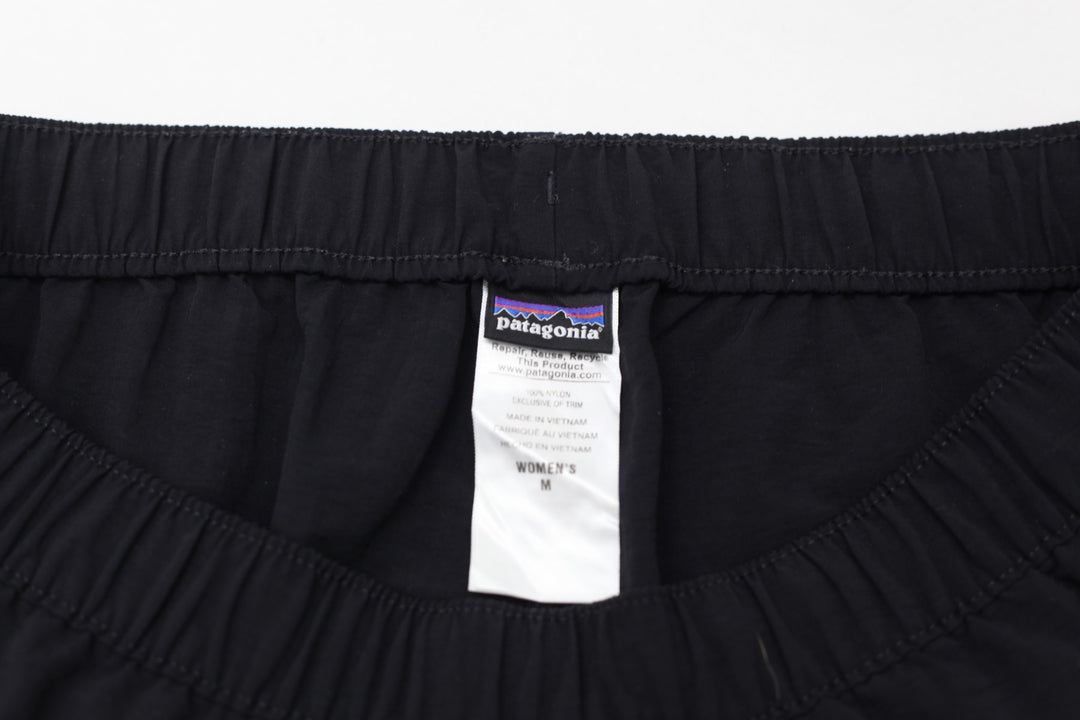 Ladies Patagonia Baggies Black Shorts