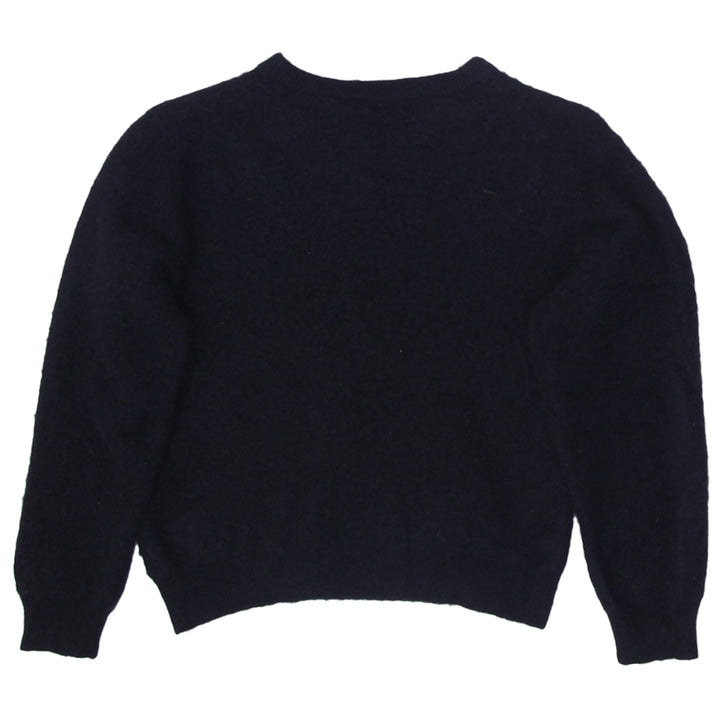 Ladies American Blue 100% Pure Cashmere Black Sweater