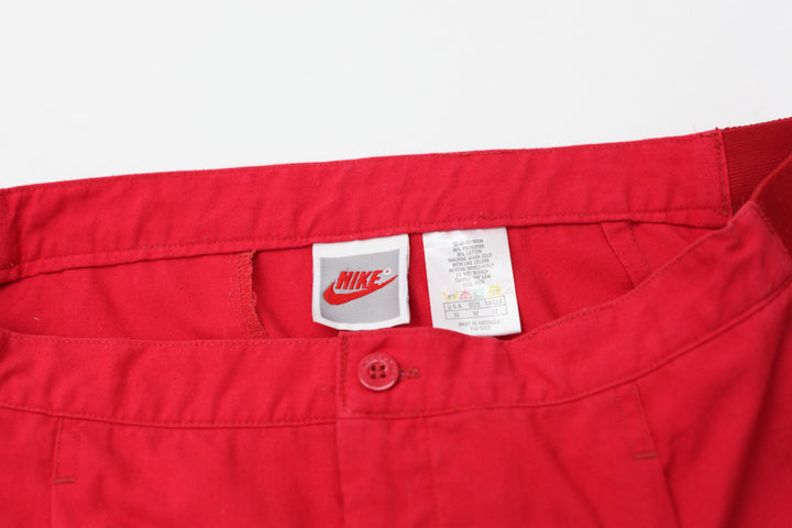 Vintage Nike 90's Spell Out Swoosh Embroidered Ladies Shorts