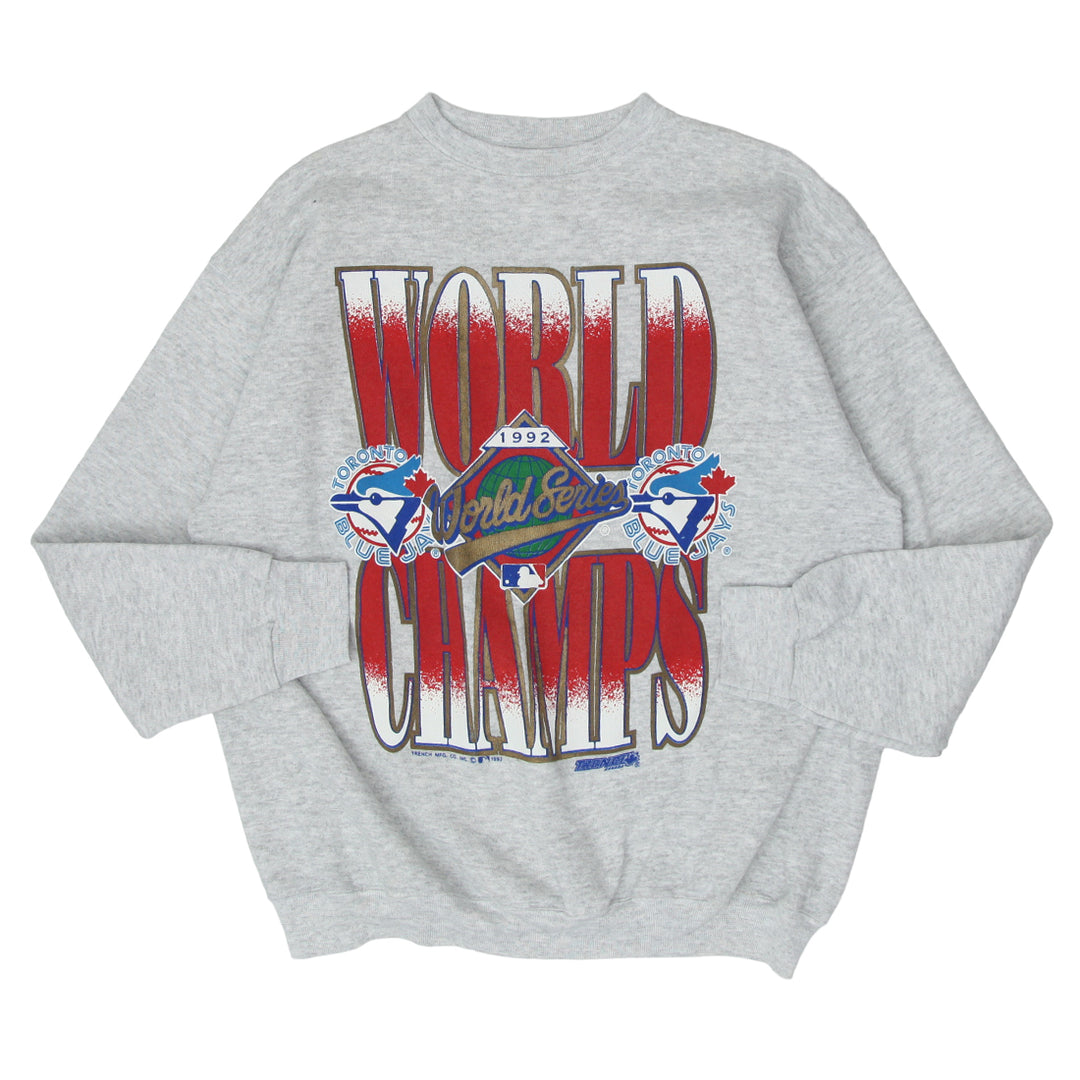 Vintage Toronto Blue Jays 1992 World Series Champion Sweatshirt Made In USA