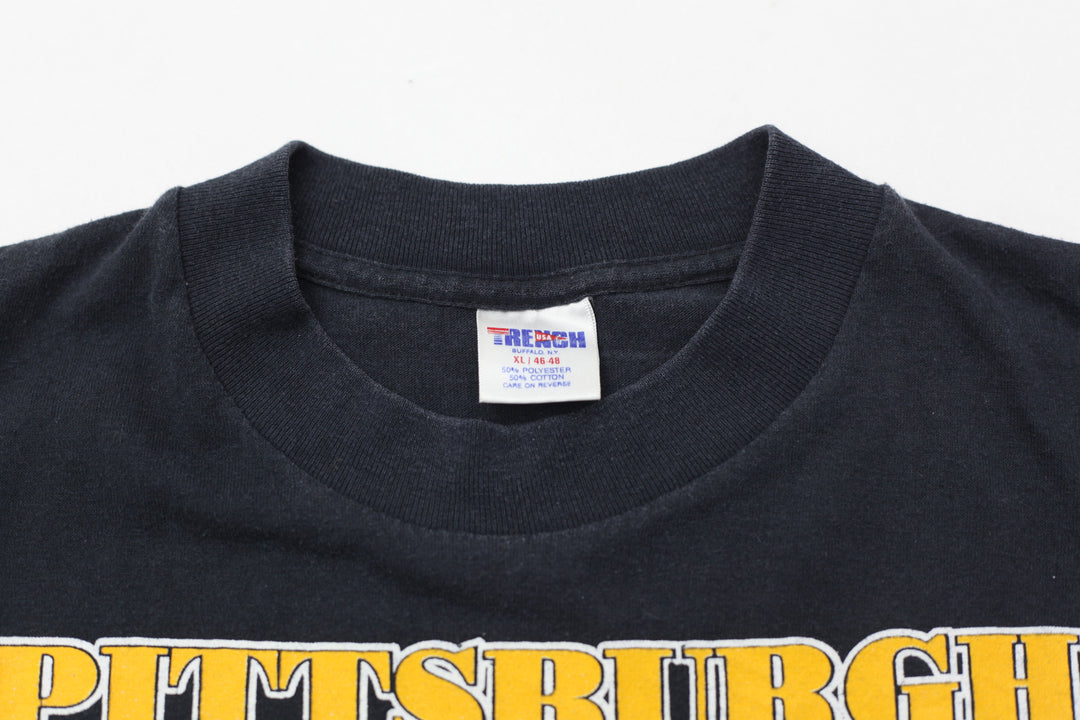 1992 Vintage Pittsburgh Steelers Champions T-Shirt S.Stitch Made In USA XL