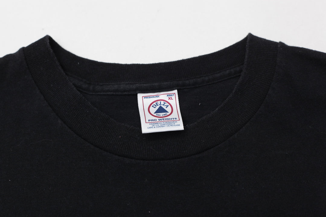 1998 Vintage Teen Idols Tour T-Shirt Black Delta Pro Weight XL