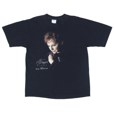 1999 Vintage Reba McEntire The Singer's Diary T-Shirt S.Stitch Made in USA XL - Migration_T-Shirts - B2G1, Category_Default Category/VINTAGE, Category_Default Category/VINTAGE/MEN