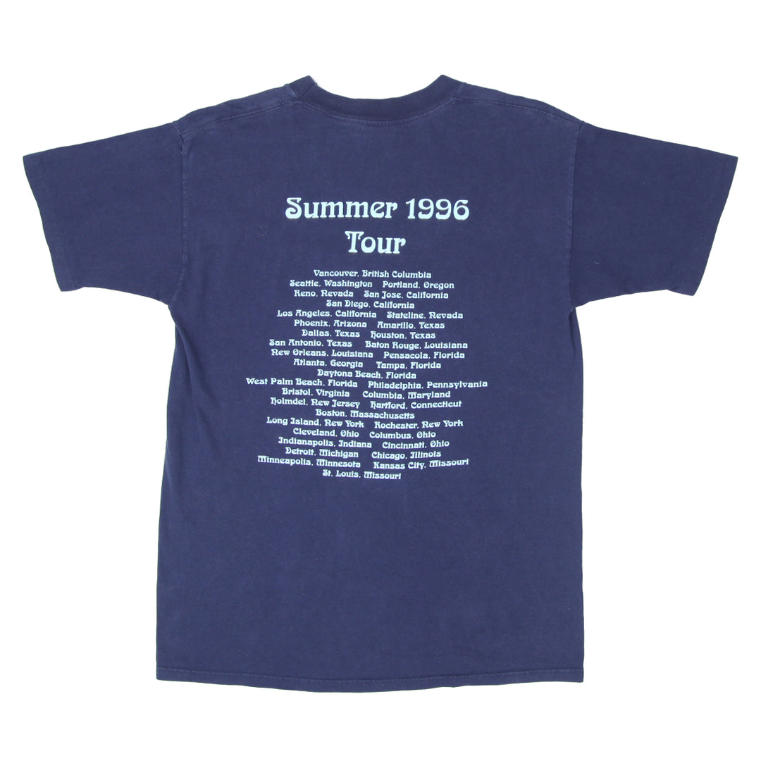 1996 Vintage The Moody Blues Summer Tour T-Shirt S.Stitch Made In USA L