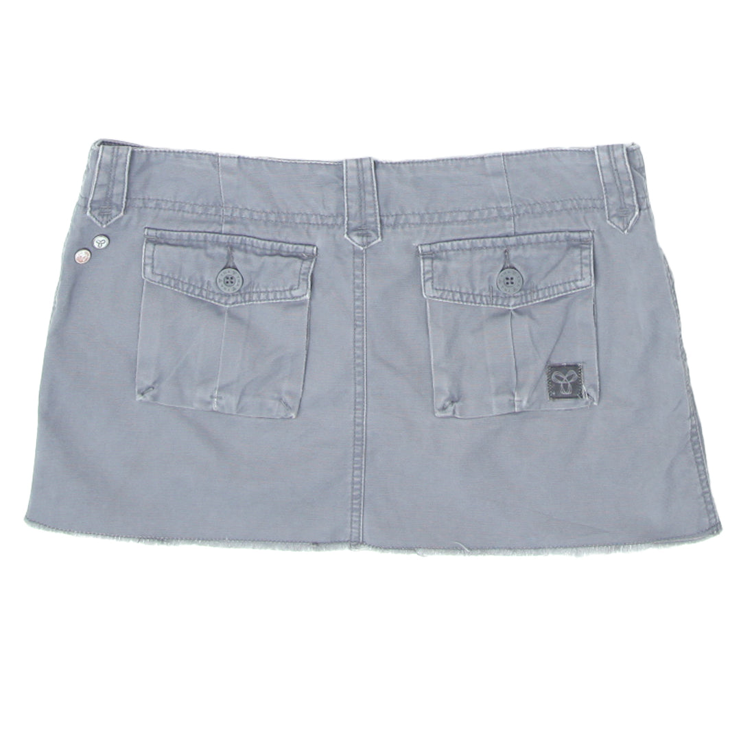 Y2K Chino Mini Skirt