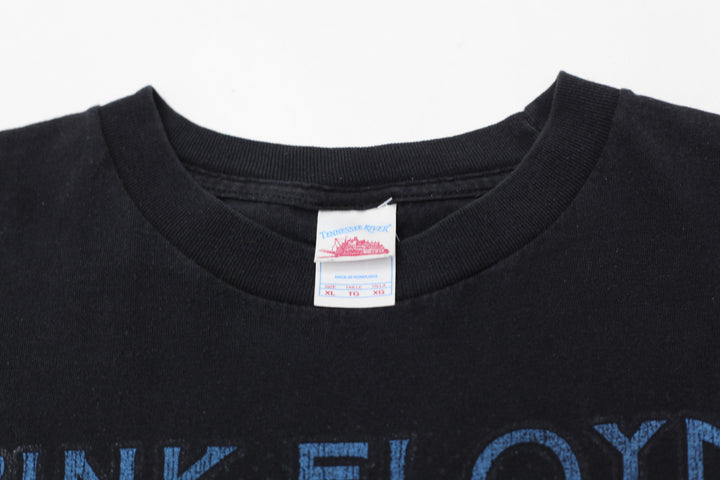 Vintage Pink Floyd Dark Side Of The Moon T-Shirt Black Tennessee River XL