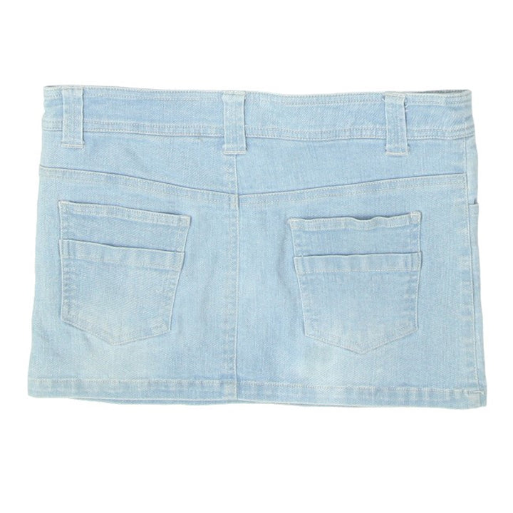 Y2K Stretch Denim Mini Skirt