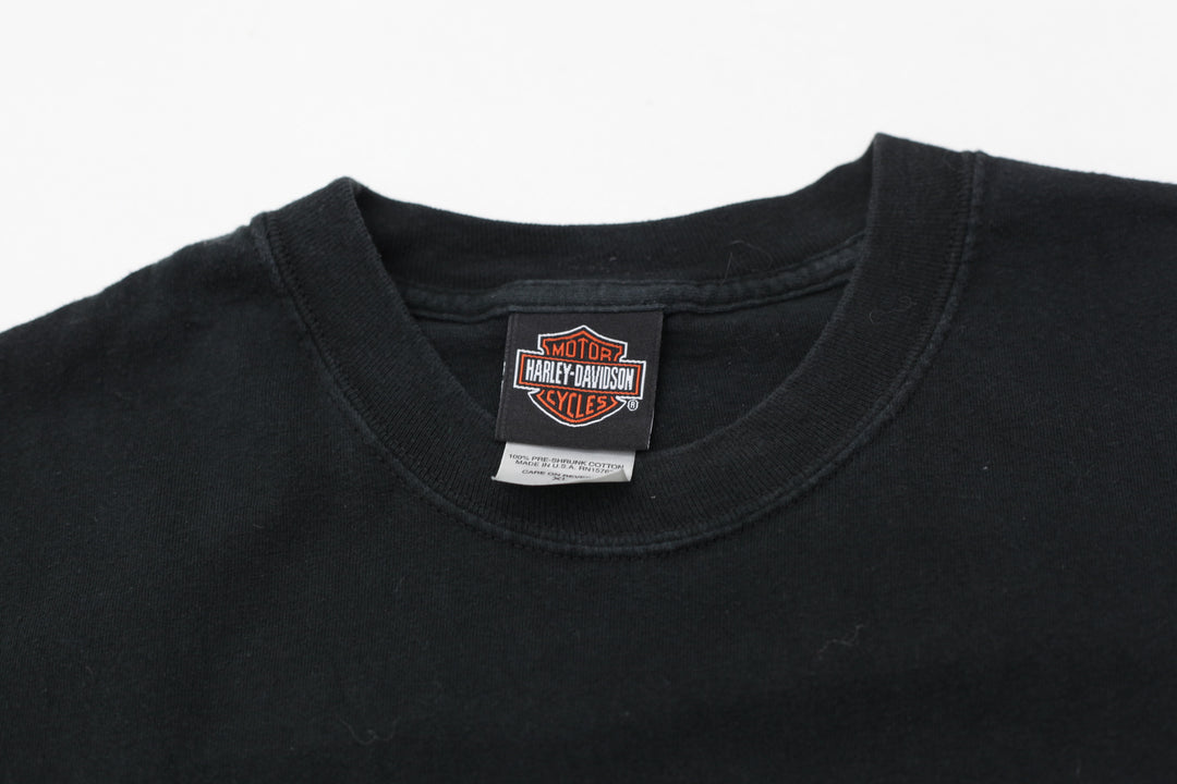 Vintage Harley-Davidson White's Lebanon PA T-Shirt Black XL