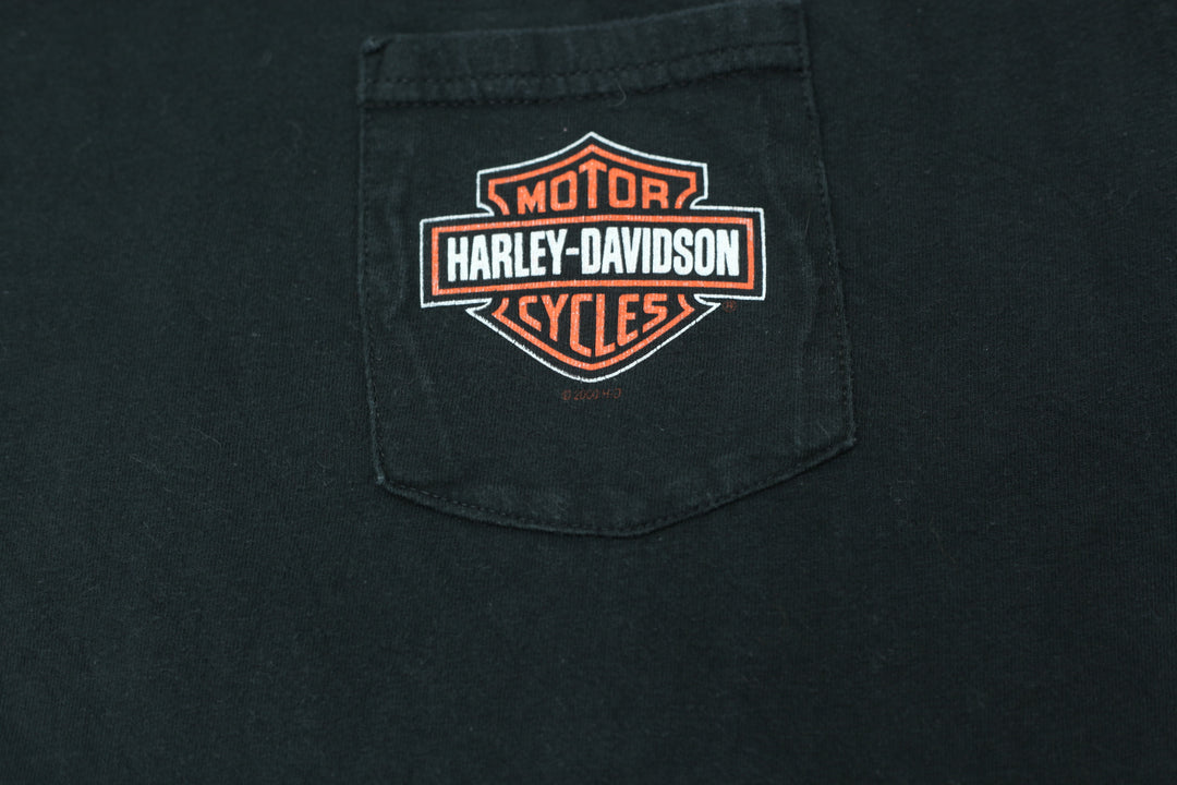 Vintage Harley-Davidson White's Lebanon PA T-Shirt Black XL