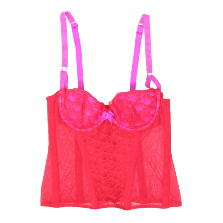 Y2K La Senza Red Mesh Corset