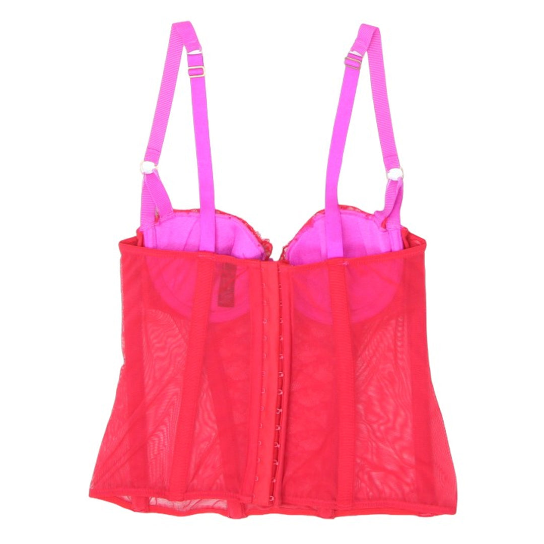 Y2K La Senza Red Mesh Corset