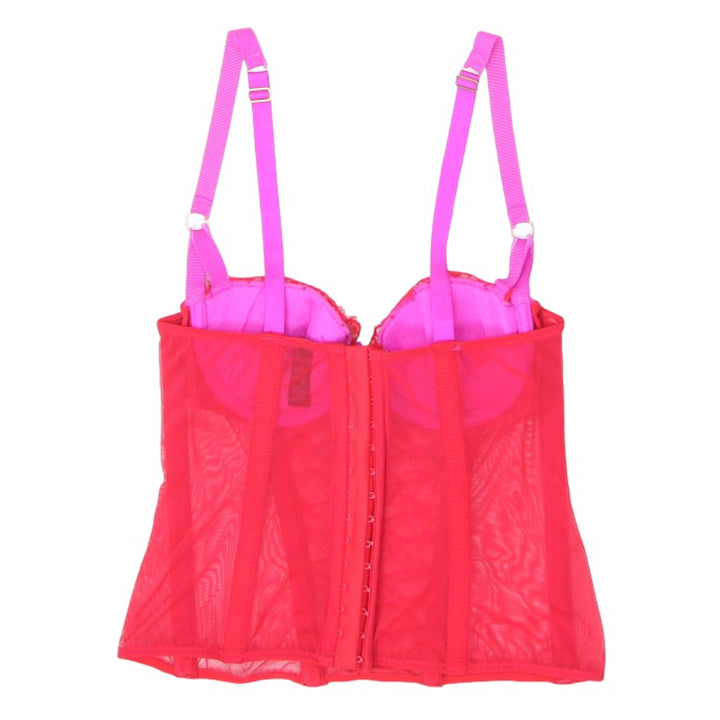 Y2K La Senza Red Mesh Corset