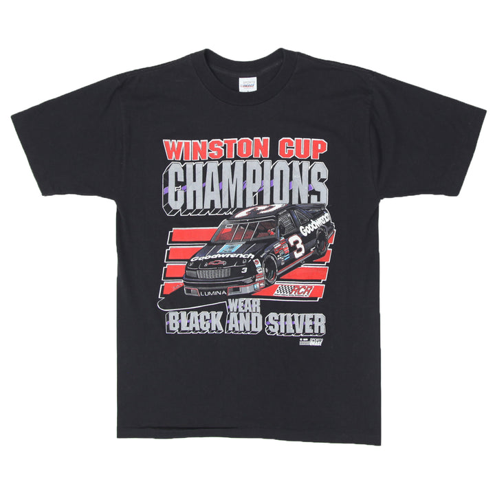 1991 Vintage Dale Earnhardt Winston Cup Champions T-Shirt S.Stitch Made In USA L
