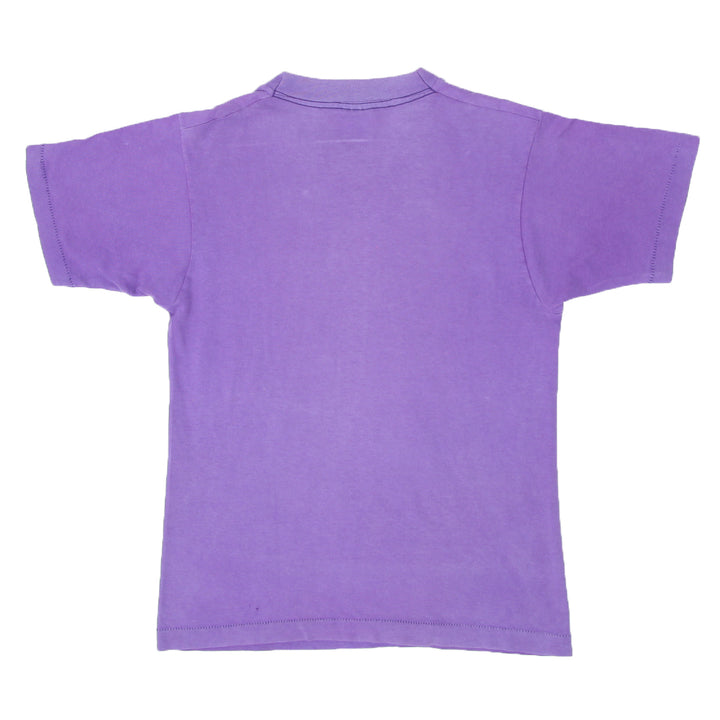 Vintage Toronto Raptors T-Shirt S.Stitch Purple Fruit of the Loom S