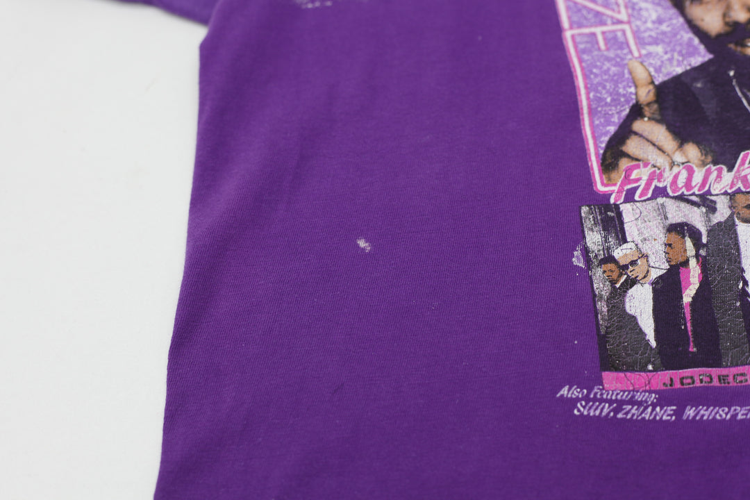 '94 Vintage Cincinnati Jazz Fest T-Shirt Single Stitch Purple XL