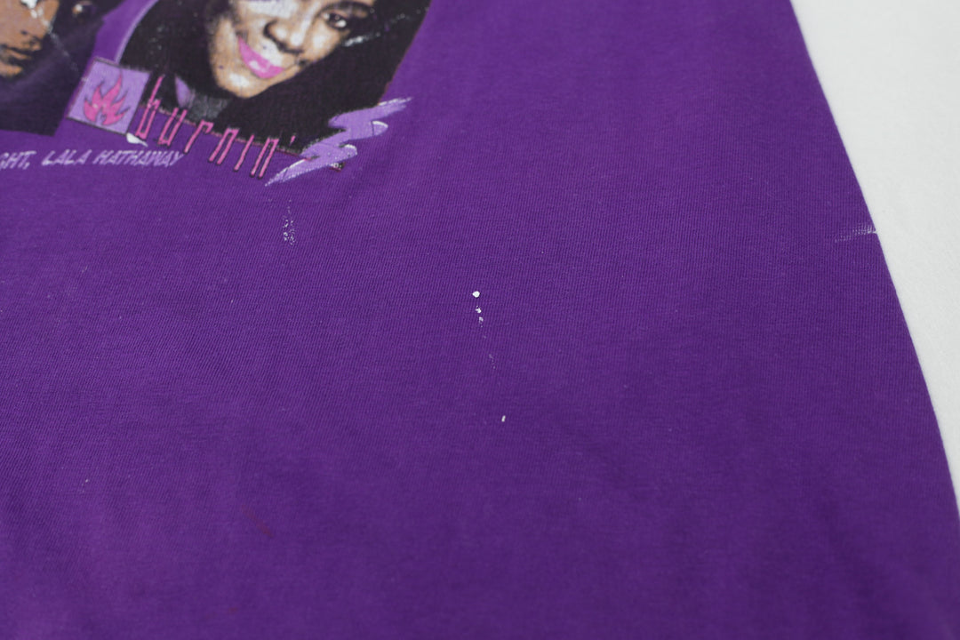 '94 Vintage Cincinnati Jazz Fest T-Shirt Single Stitch Purple XL