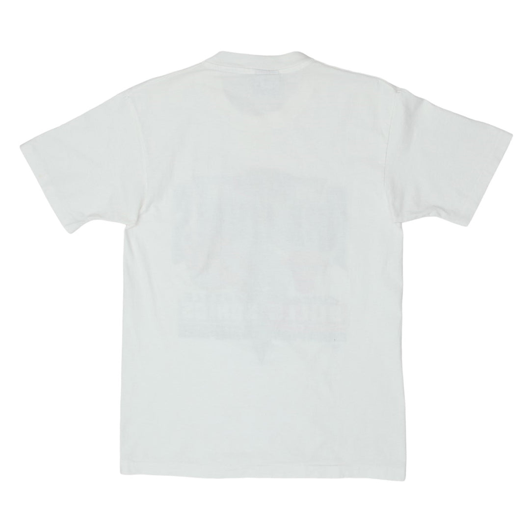 1996 Vintage Bulls Vs. Sonics NBA Finals T-Shirt S.Stitch Made In USA M - Migration_T-Shirts - B2G1, Category_Default Category/VINTAGE, Category_Default Category/VINTAGE/MEN - side view