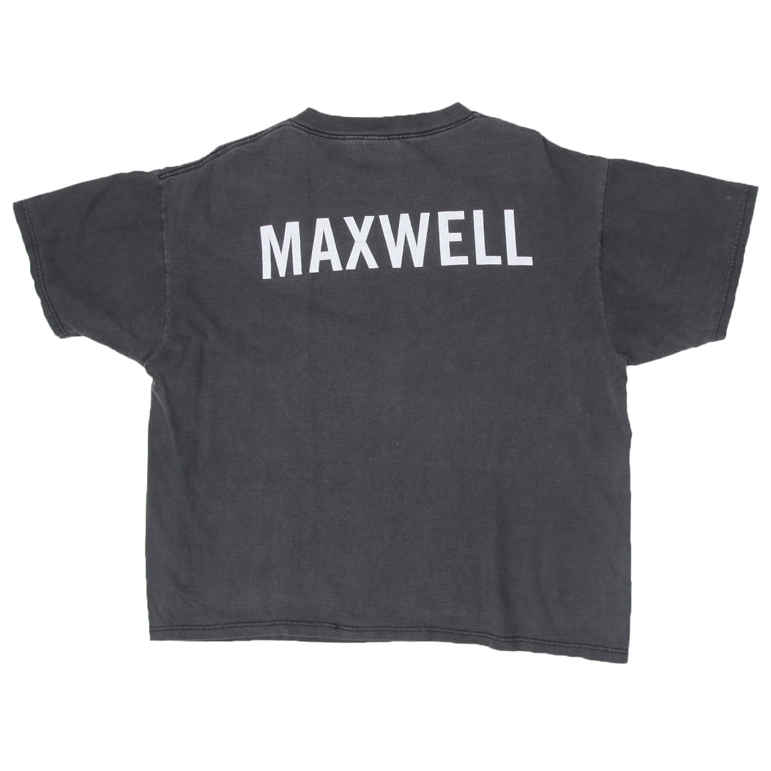 Vintage Maxwell Rap T-Shirt Black All Sport L - Migration_T-Shirts - B2G1, Category_Default Category/VINTAGE, Category_Default Category/VINTAGE/MEN - side view