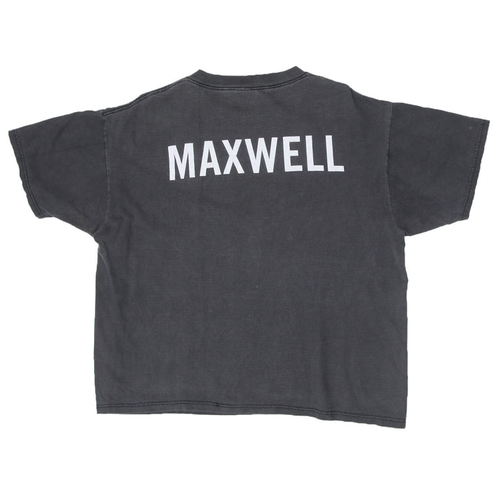 Vintage Maxwell Rap T-Shirt Black All Sport L - Migration_T-Shirts - B2G1, Category_Default Category/VINTAGE, Category_Default Category/VINTAGE/MEN - side view