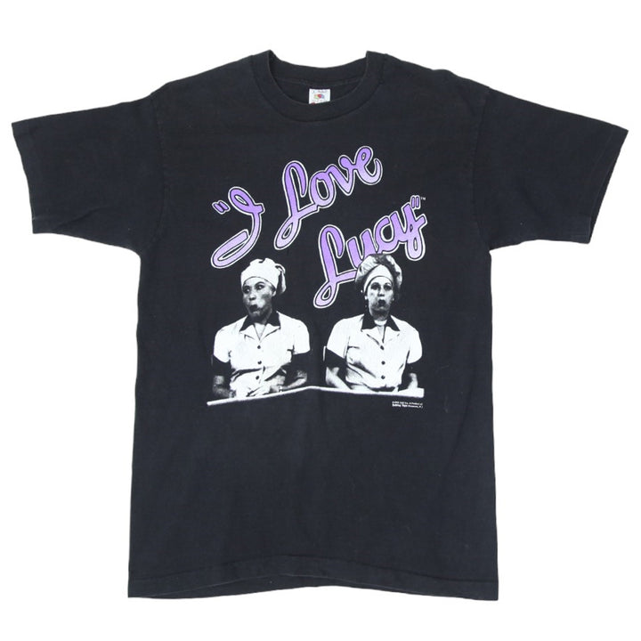 1992 Vintage I Love Lucy CBS TV Sitcom T-Shirt S.Stitch Made In USA Black L