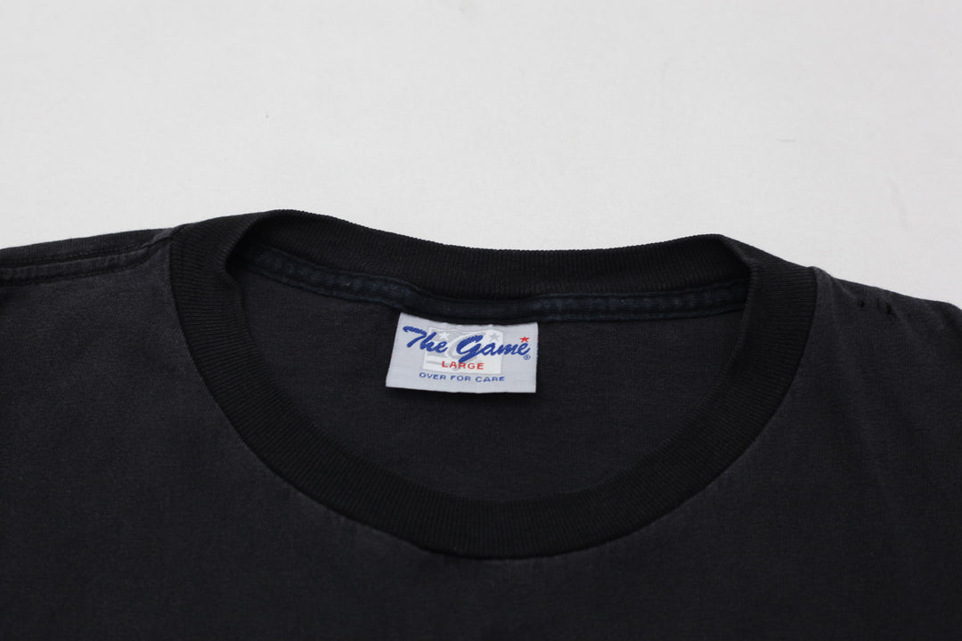 1993 Vintage Carolina Panthers NFLP T-Shirt S. Stitch Black The Game L