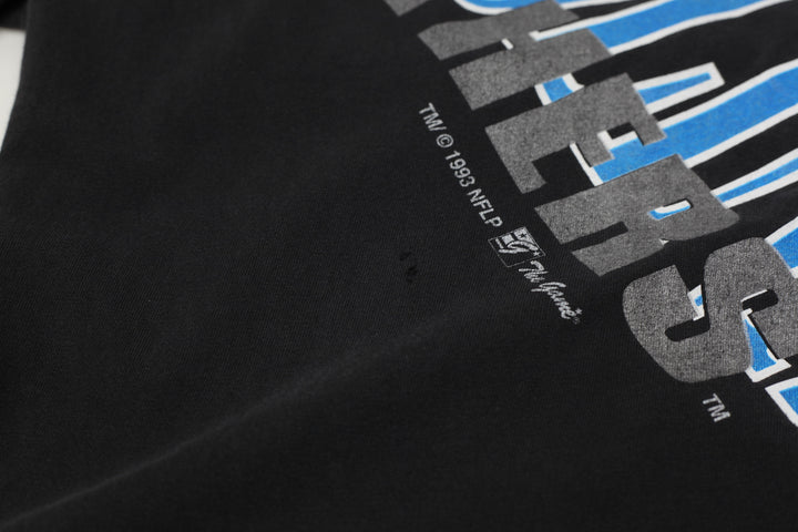 1993 Vintage Carolina Panthers NFLP T-Shirt S. Stitch Black The Game L