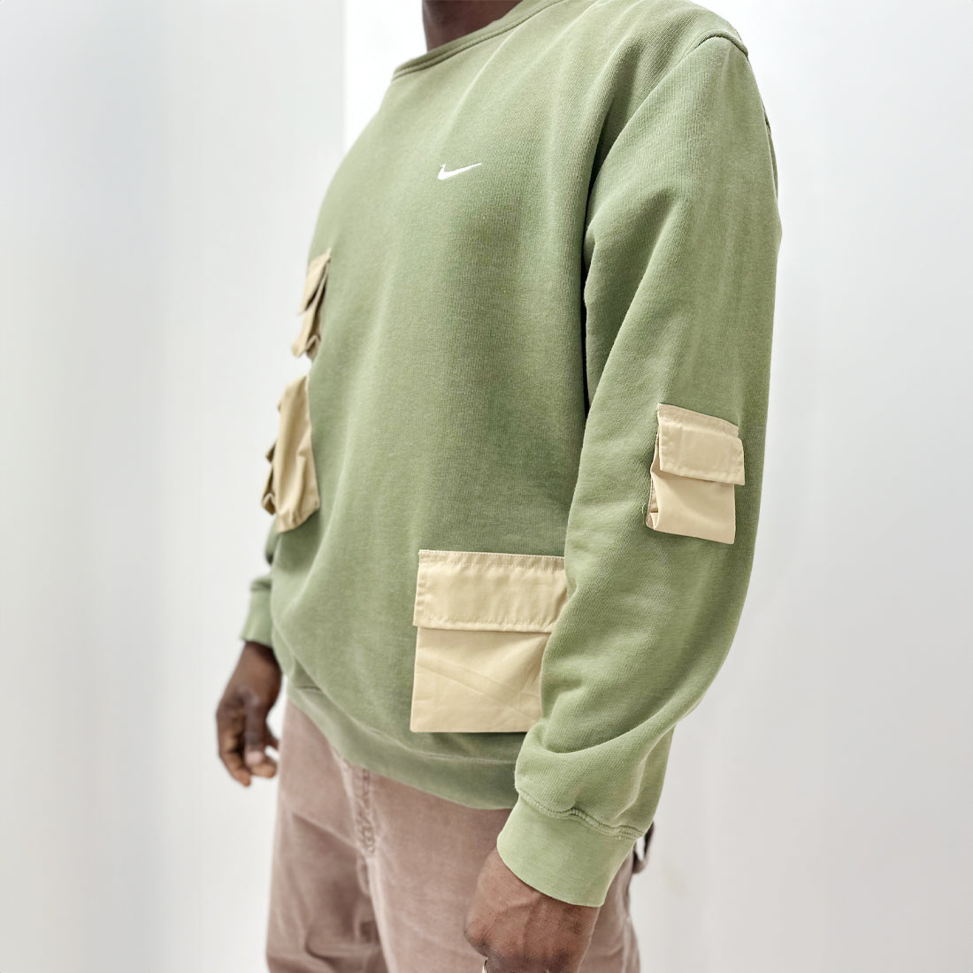 Shop Rework Multi Pocket Crewneck Sweatshirt | Fashion Rerun