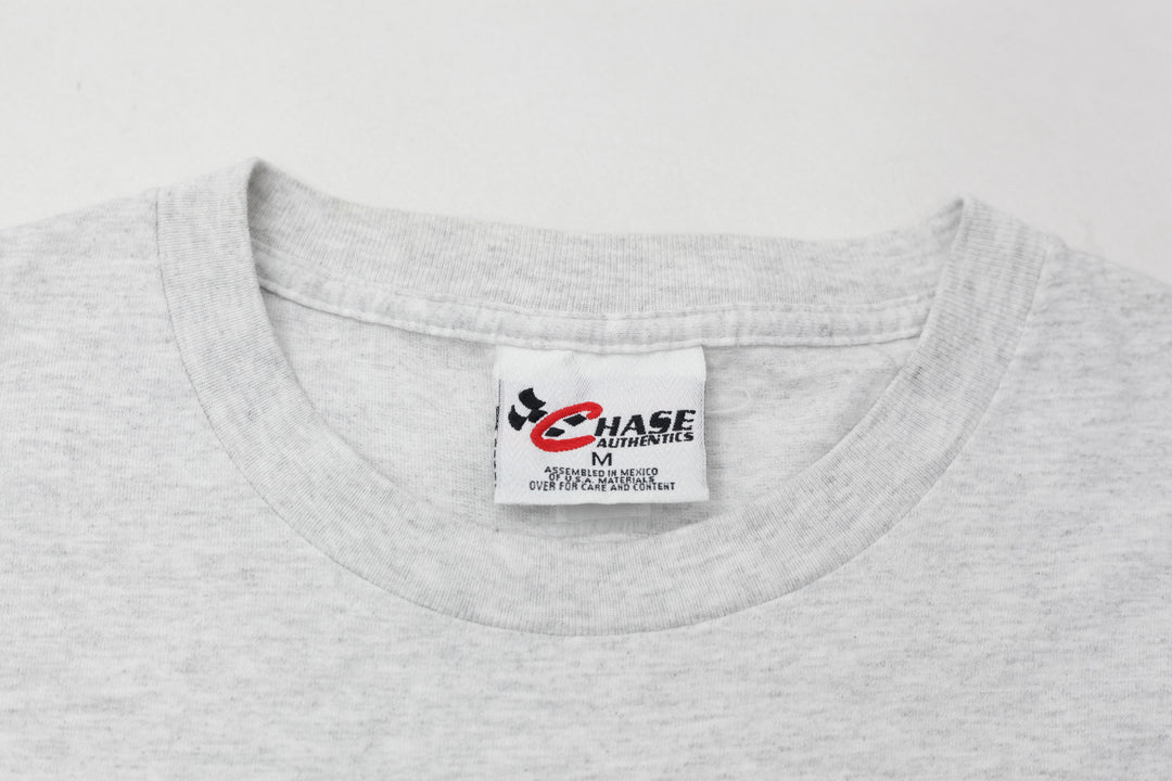 Vintage Dale Earnhardt Nascar Racing T-Shirt Gray Chase M